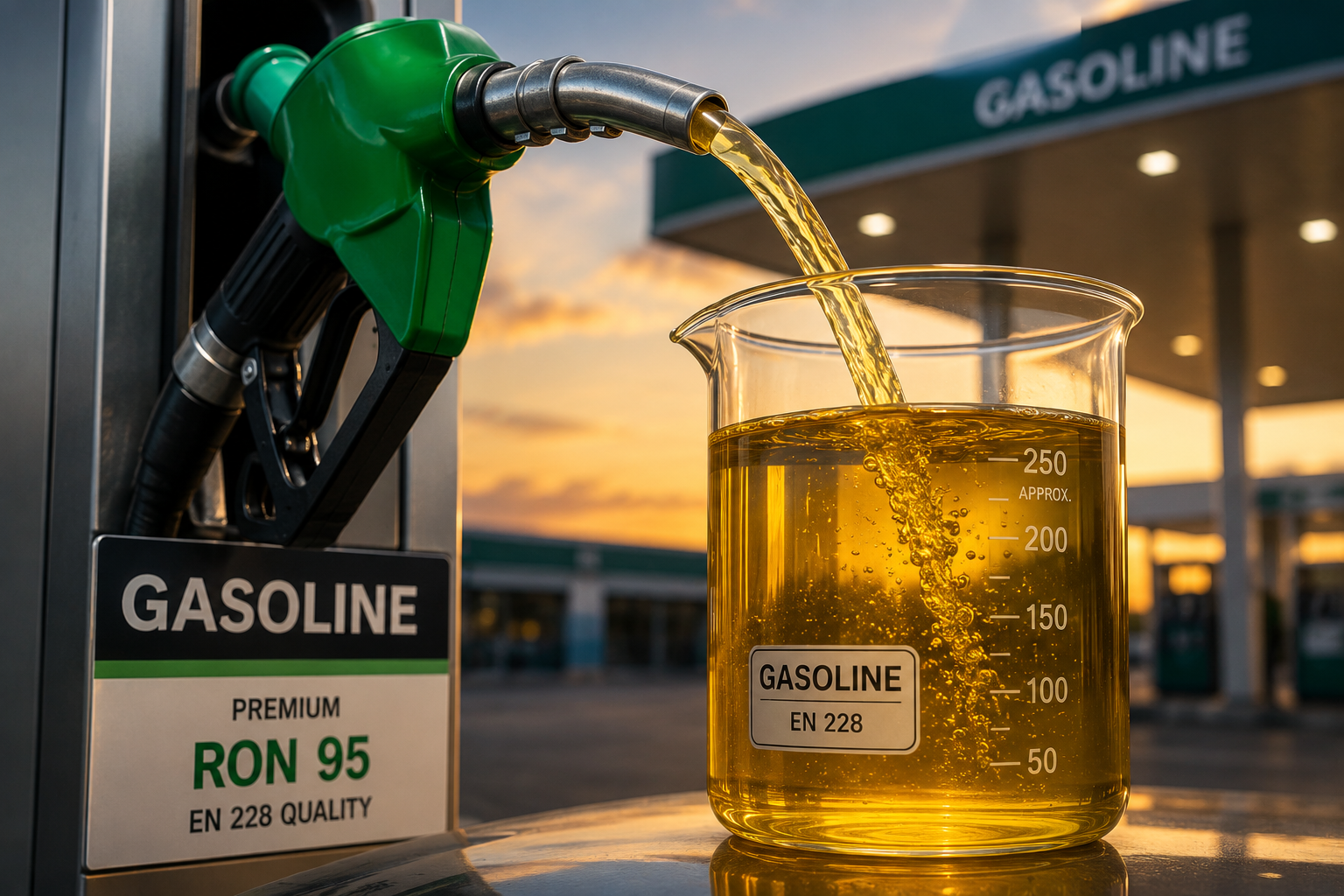 Gasoline refinery production